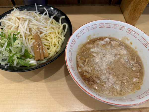 「肉つけめん」@こってり脂らーめん きたろうの写真