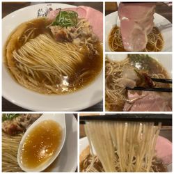 初代醤油鶏そば　950円