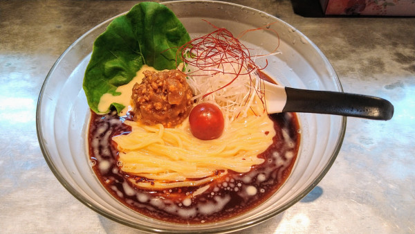 「【限定】冷し担々麺」@麺 やまらぁの写真