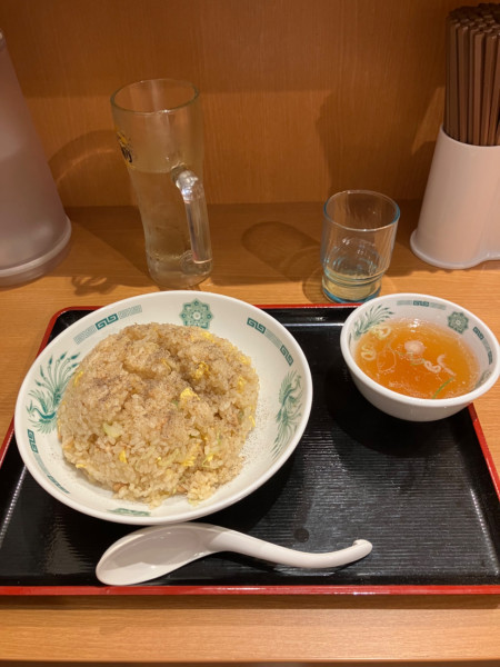 「チャーハン大盛り」@日高屋 雑色駅前店の写真