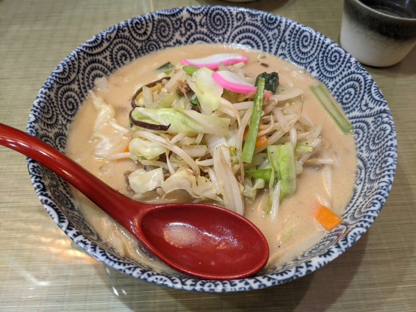 「濃厚味噌ちゃんぽん+野菜増し」@東京味噌ちゃんぽんの写真