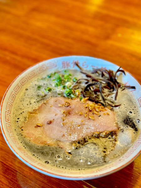 「熊本らーめん850円」@豚骨らーめん れんの写真