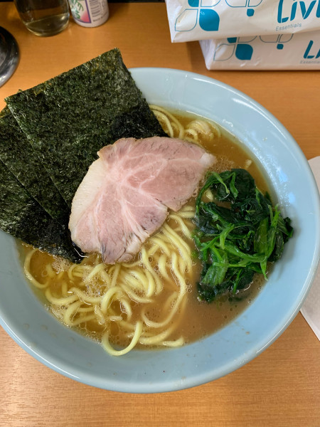 「ラーメン中盛り (850円)」@横浜らーめん 武蔵家 綾瀬店の写真