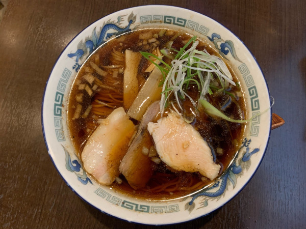 「醤油ラーメン」@らーめん直方串王の写真