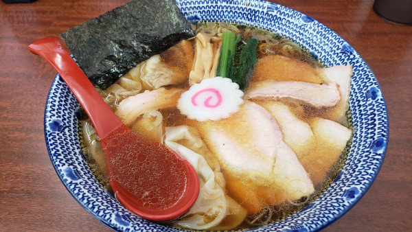 「ワンタン麺」@大勝軒おはこ 本八幡分店の写真