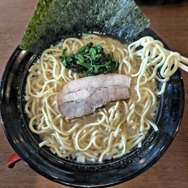 「塩ラーメン 大盛 （920円）」@横浜家系ラーメン 飛龍家の写真