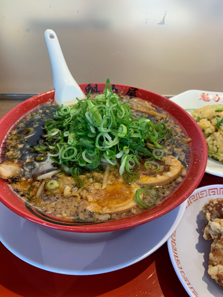 「京都漆黒醤油味玉ラーメン」@ラーメン魁力屋 イオンモール浦和美園店の写真