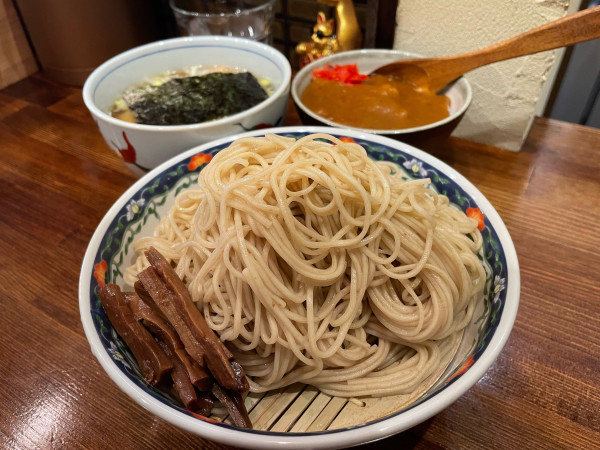 「奈つやの雲呑つけそば¥1,200」@奈つやの中華そばの写真