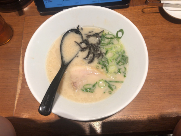 「白丸元味」@博多一風堂 東京ドームシティ ラクーア店の写真