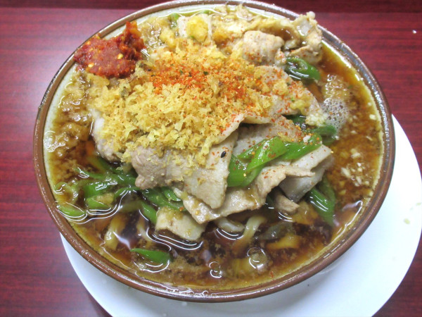 「肉めん（690円）」@肉めん 肉めし すず気の写真