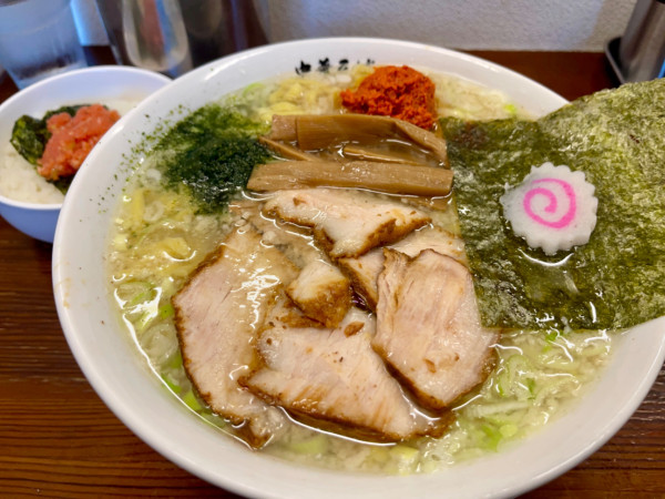 「山形辛みそ(こってり)  大盛」@中華そば 馥の写真