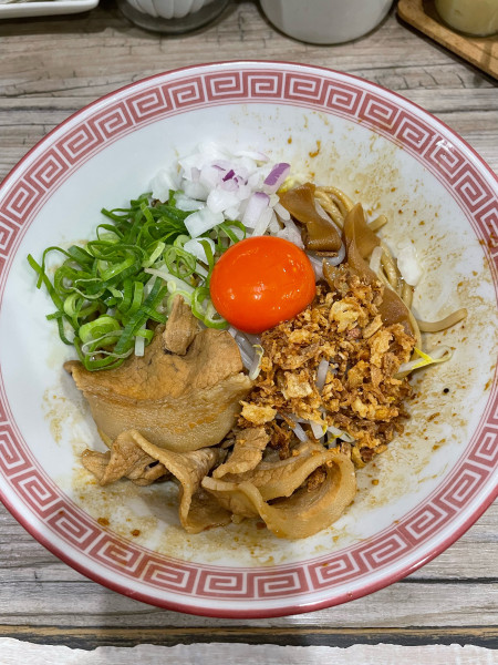 「まぜそば」@徳島NOODLE ぱどるの写真