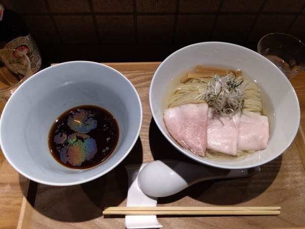 「冷やしつけめん（1200円）」@麺 ふじさきの写真