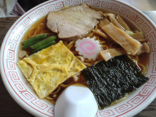 「ラーメン450円」@桑島食堂の写真