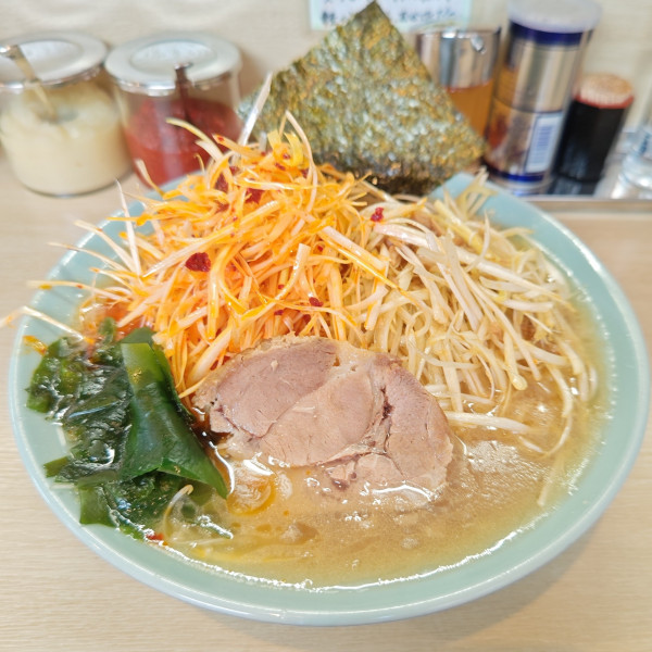 「ねぎねぎラーメン（中 225g）」@ラーメン 〇一の写真