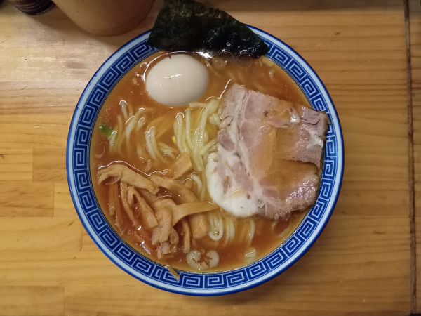 「味玉中華そば」@魂の中華そばの写真