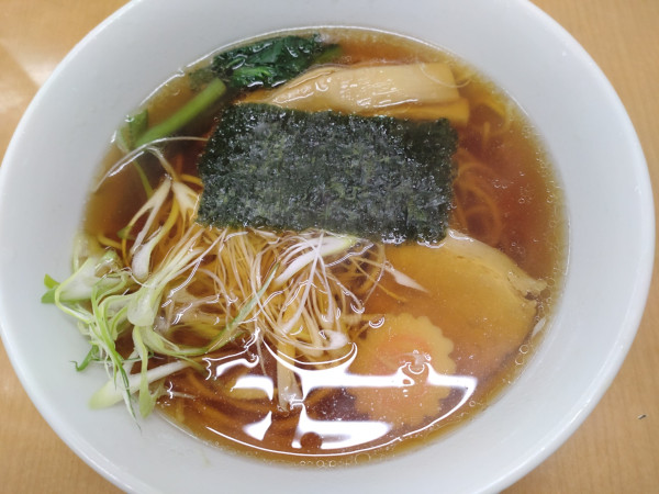 「支那そば　５５０円」@千住の永見の写真