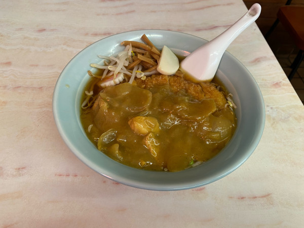 「カツカレーソバ1,150円」@中華・洋食 南光軒の写真