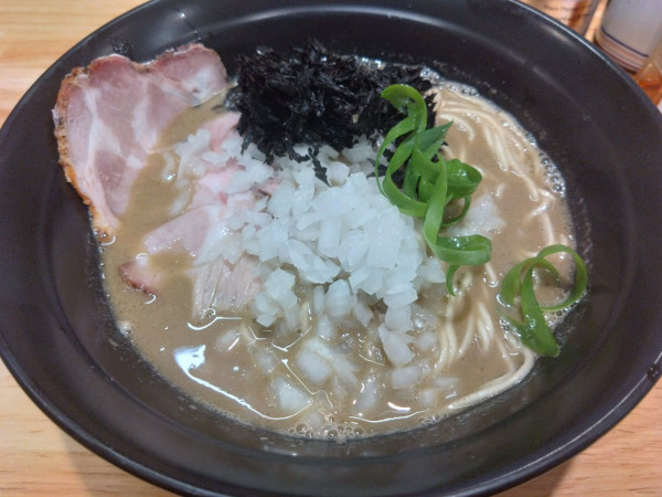 「極煮干しそば塩」@麺屋 SOの写真