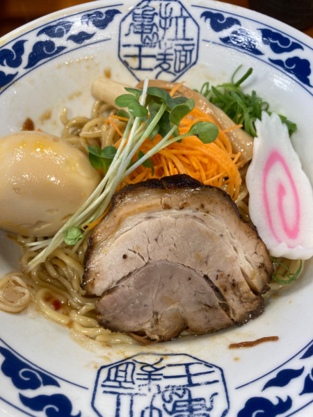 「冷し油そば¥890、半チャーハン¥350」@九州らーめん亀王 箕面船場店の写真