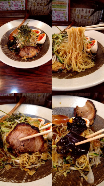 「『冷やしたぬき 醤油+半熟玉子(¥1100+100)』」@らーめん 兼吉の写真