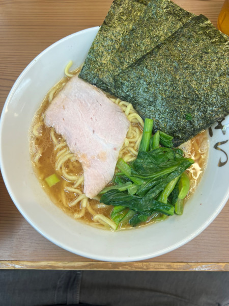 「ラーメン（中）1050円」@麺家 たいせいの写真