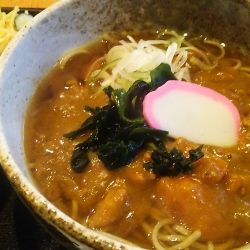 カレーそば 680円＋ゆかりごはん 160円