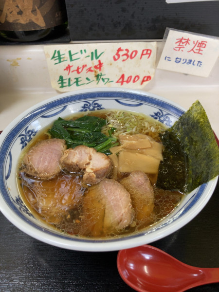 「チャーシュウ麺（しょうゆ）　960円」@厨房弁慶の写真