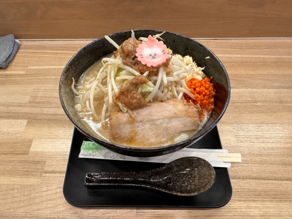 「OL JIRO（小・200g）900円→500円」@拉麺うずまきの写真