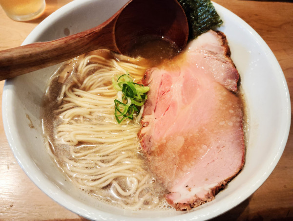 「中華そば」@中華蕎麦 蘭鋳の写真