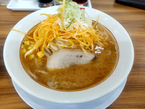 「ねぎ味噌ラーメン968円」@ラーメンばんだい 柏新富町店の写真