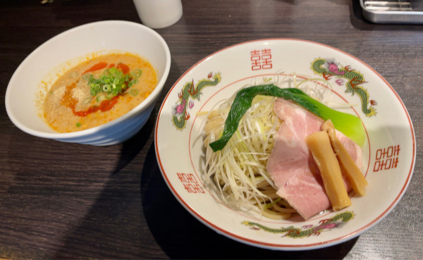 「【限定】冷汁坦々つけ麺(並)」@中華そば 十目一八食堂の写真