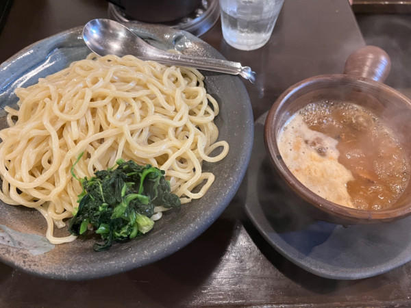 「つけ麺（醤油）大」@つけ麺 まるやの写真