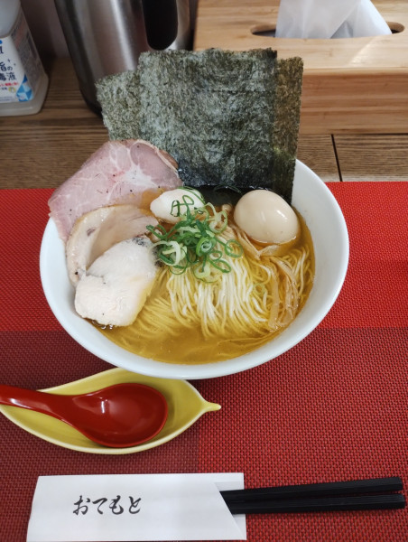 「特製塩らぁめん+大盛り　1400円」@麺LOUISの写真