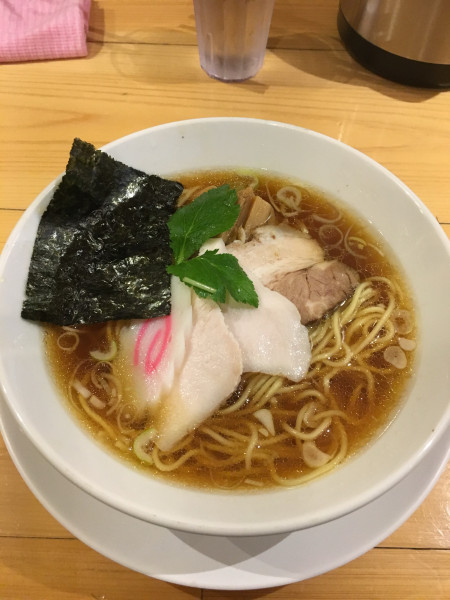 「大山鶏中華そば(750円)」@麺屋 薫風の写真