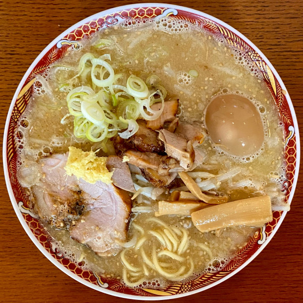 「味噌味玉ラーメン ¥960円」@自家製手もみ麺 ラーメン赤松の写真