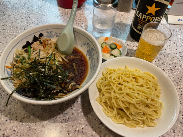 「肉野菜つけ麺、サッポロ」@つけ麺みなみの写真