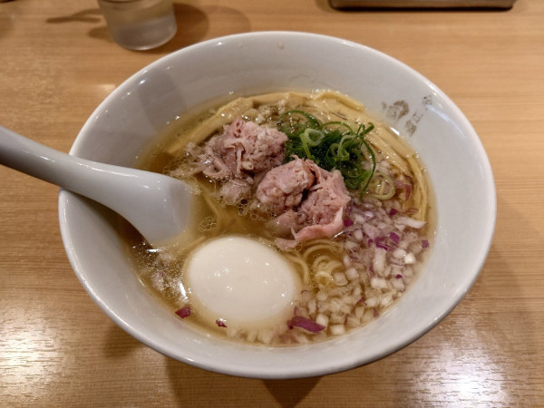 「金目鯛らーめん特製」@らぁ麺 鳳仙花の写真