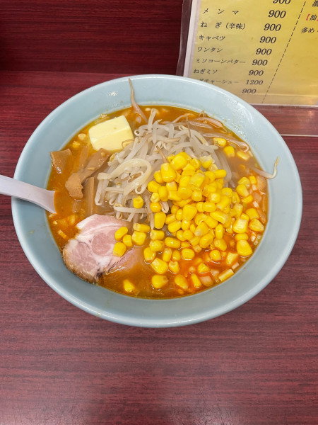 「ミソバターコーン(900円)」@濱龍の写真