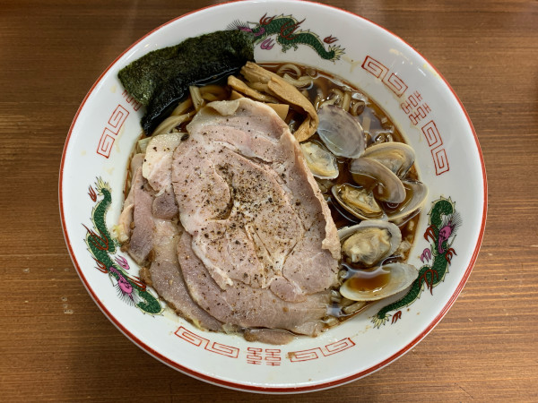 「肉増し中華そば」@大衆食堂スタンド そのだ 五反田店の写真