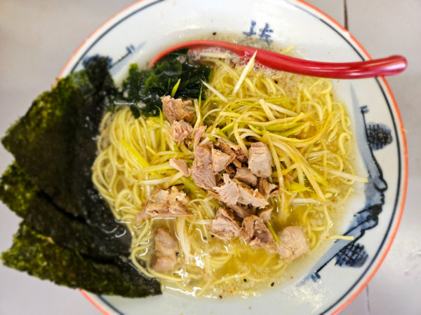 「ネギ塩ラーメン」@ラーメンショップ 122号騎西店の写真