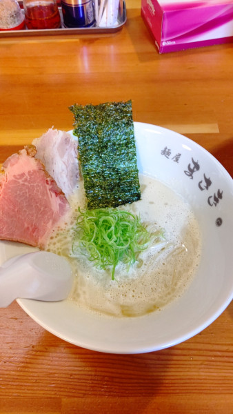 「鶏カプチーノ（塩）1000円」@麺屋 まさきの写真