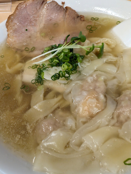 「海老ワンタンメン」@手打ち麺処 好き酒師の写真