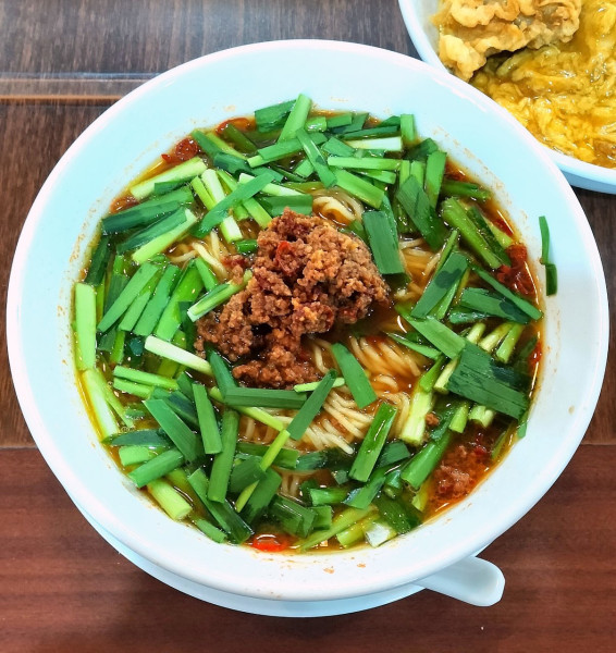 「台湾ラーメン＋福来飯セット 1200円＋税」@ヒデジン餃子の写真