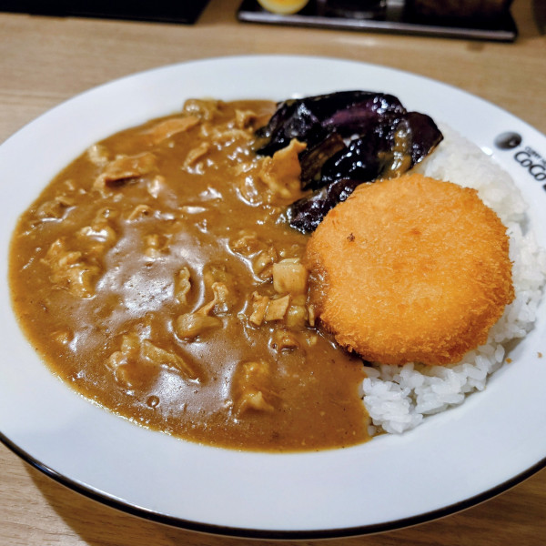 「豚しゃぶカレー」@カレーハウスCoCo壱番屋 JR浜松町駅北口店の写真