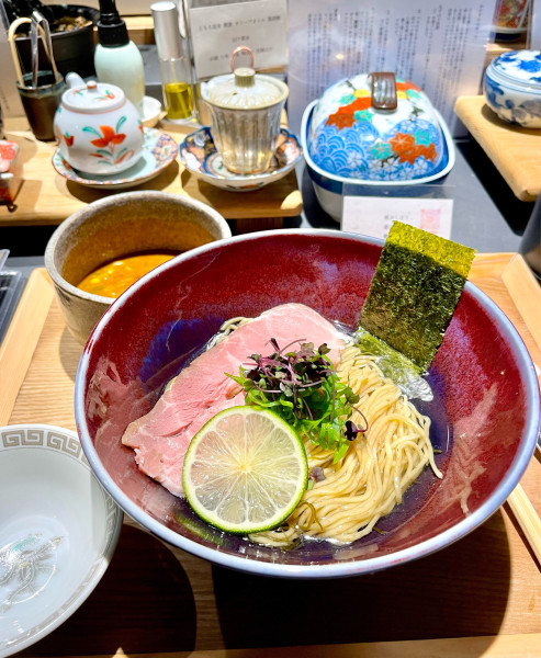 「【限定】海老味噌昆布水つけ麺」@だしの虜の写真