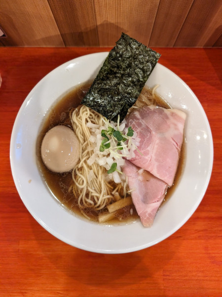 「鶏ソバ 醤油」@らーめん コットンポットの写真