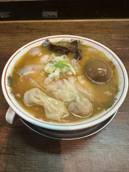 「特製中華そば(塩)大盛り」@MENクライ  神保町店の写真