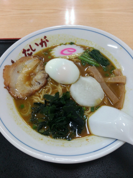 「シラオカレーラーメン」@たいがの写真