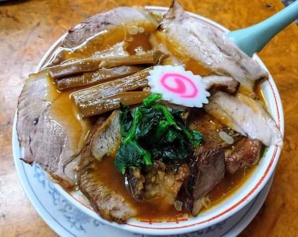 「生姜醤油チャーシュー麺 ￥1350」@かし亀の写真